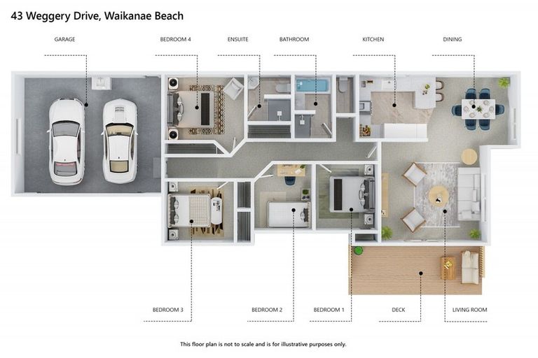 Photo of property in 43 Weggery Drive, Waikanae Beach, Waikanae, 5036