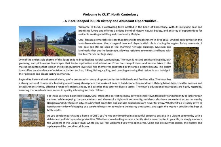 Photo of property in 1670 Cust Road, Cust, Rangiora, 7471