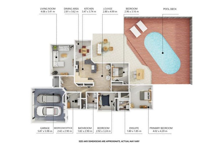 Photo of property in 587 Grenada Street, Papamoa Beach, Papamoa, 3118