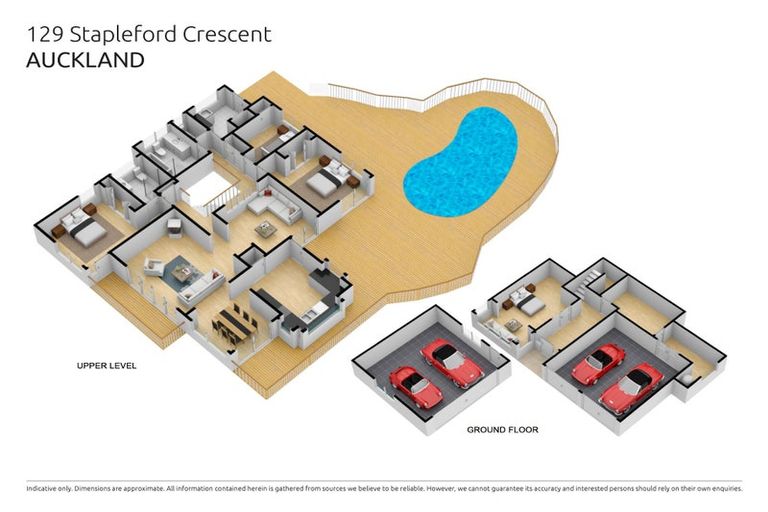 Photo of property in 129 Stapleford Crescent, Browns Bay, Auckland, 0630