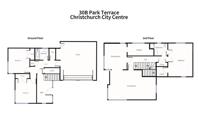 Photo of property in 2/30 Park Terrace, Christchurch Central, Christchurch, 8013