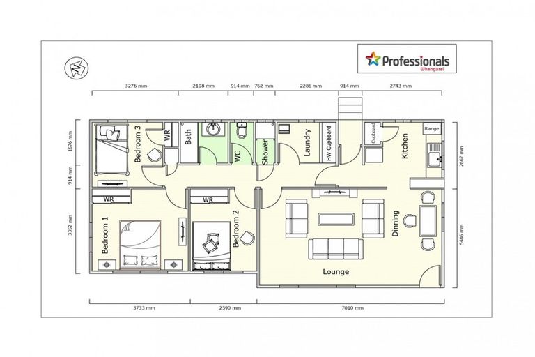 Photo of property in 3 Jeeves Place, Tikipunga, Whangarei, 0112