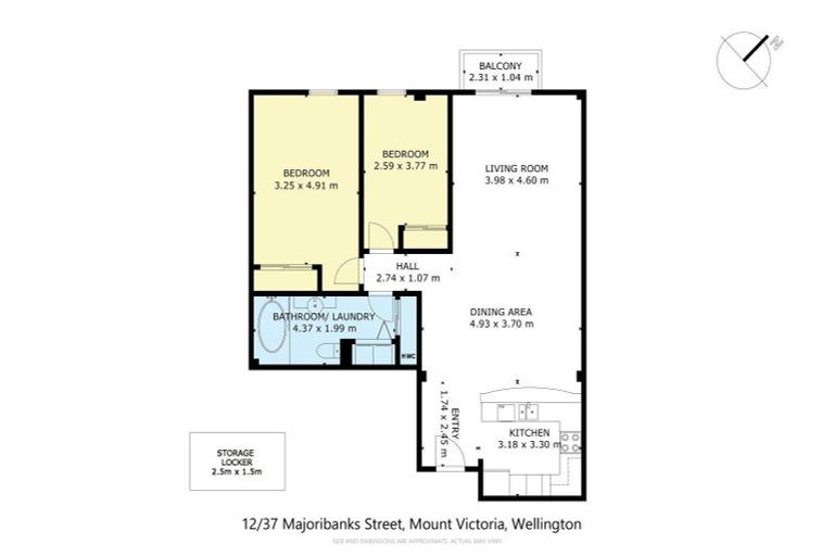 Photo of property in 12/37 Majoribanks Street, Mount Victoria, Wellington, 6011