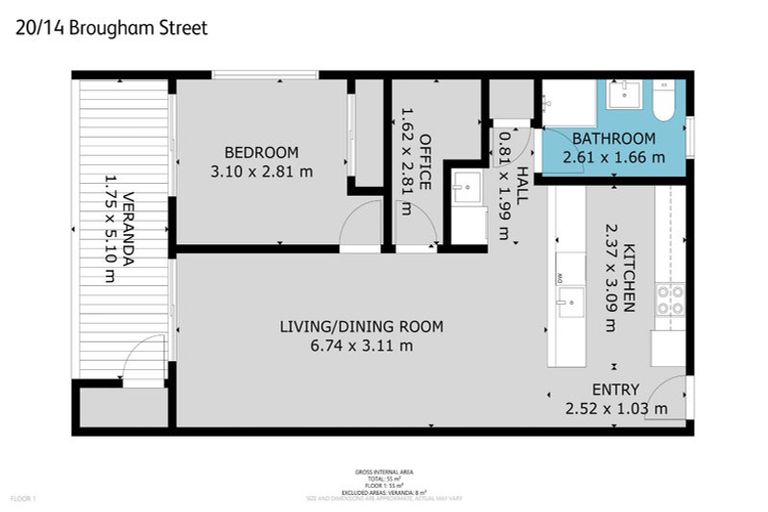 Photo of property in 20/14 Brougham Street, Addington, Christchurch, 8024