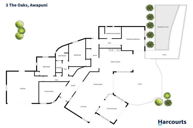 Photo of property in 3 The Oaks, Awapuni, Palmerston North, 4412