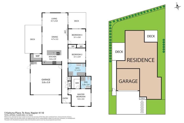Photo of property in 5 Kaituna Place, Te Awa, Napier, 4110