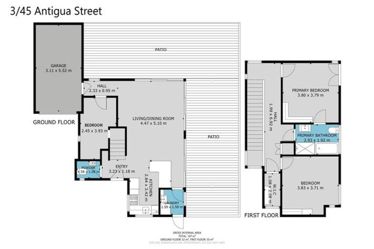 Photo of property in 3/45 Antigua Street, Addington, Christchurch, 8024