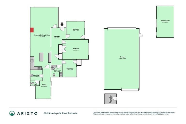 Photo of property in 602 Saint Aubyn Street East, Parkvale, Hastings, 4122