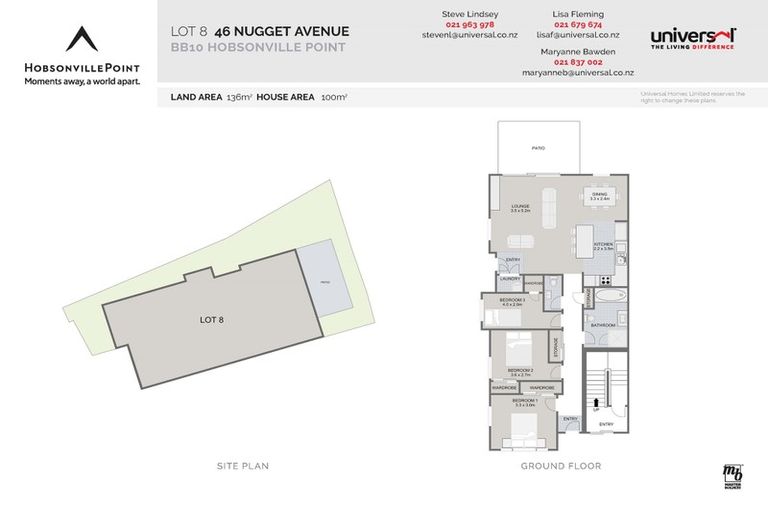 Photo of property in 46 Nugget Avenue, Hobsonville, Auckland, 0616