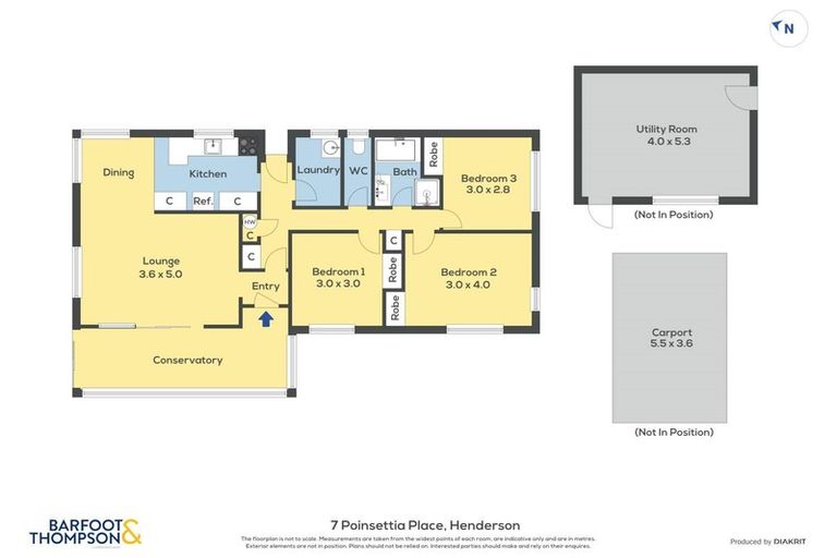 Photo of property in 7 Poinsettia Place, Henderson, Auckland, 0610