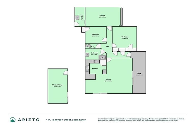 Photo of property in 44a Tennyson Street, Leamington, Cambridge, 3432