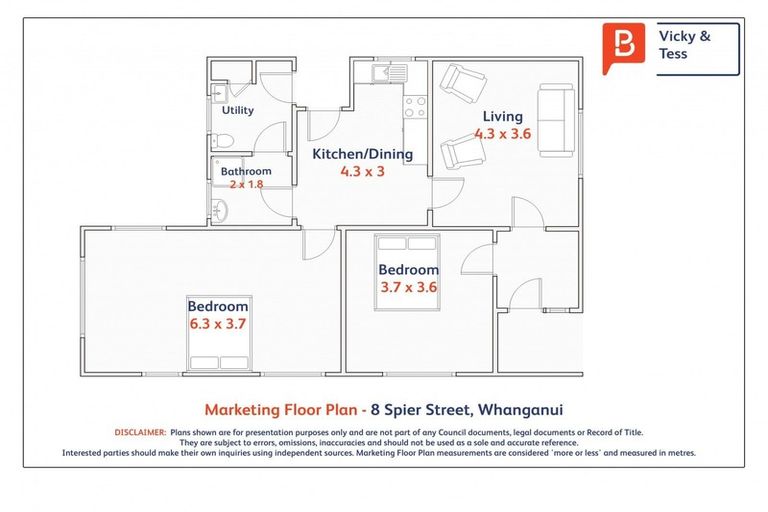 Photo of property in 8 Spier Street, Aramoho, Whanganui, 4500