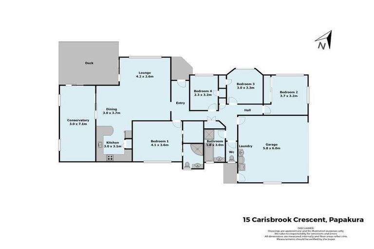 Photo of property in 15 Carisbrook Crescent, Papakura, 2110