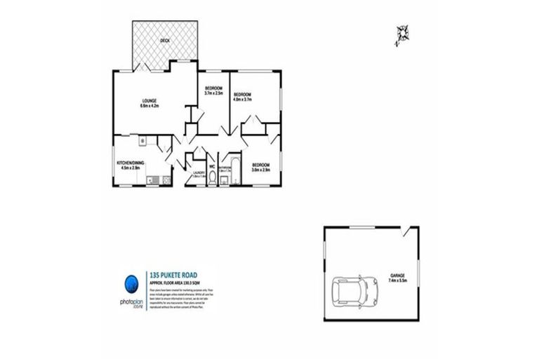 Photo of property in 135 Pukete Road, Pukete, Hamilton, 3200