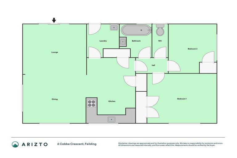 Photo of property in 6 Cobbe Crescent, Feilding, 4702