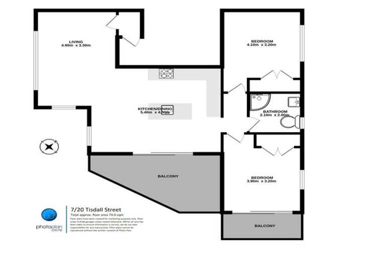 Photo of property in 7/20 Tisdall Street, Hamilton Central, Hamilton, 3204