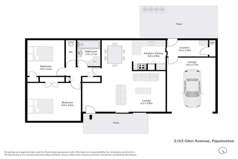 Photo of property in 2/63 Glen Avenue, Papatoetoe, Auckland, 2025