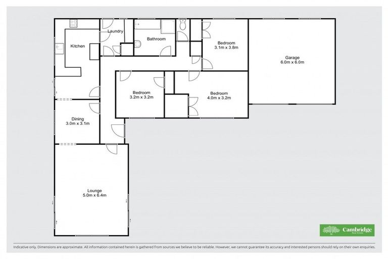 Photo of property in 3 Baxter Place, Leamington, Cambridge, 3432