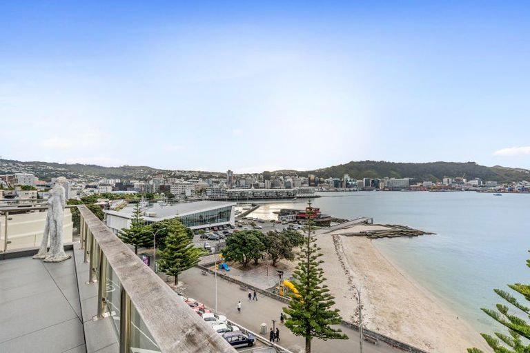 Photo of property in Bay Point Apartments, 6b/172 Oriental Parade, Oriental Bay, Wellington, 6011