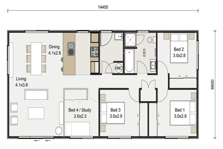 Photo of property in 20 Walton Street, Bulls, 4818