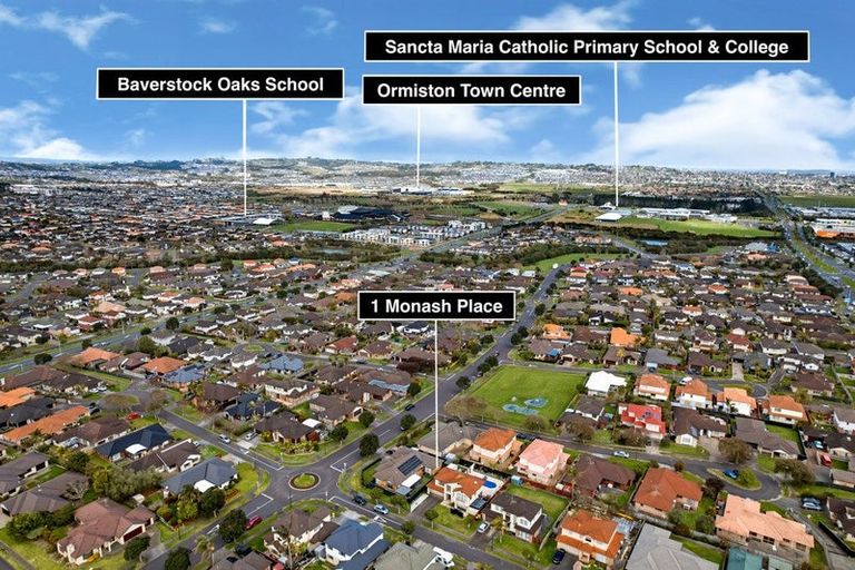 Photo of property in 1 Monash Place, Flat Bush, Auckland, 2016