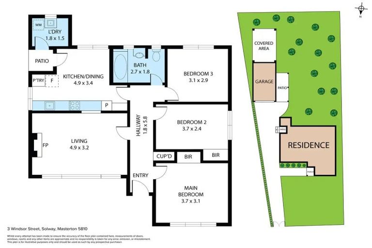 Photo of property in 3 Windsor Street, Solway, Masterton, 5810