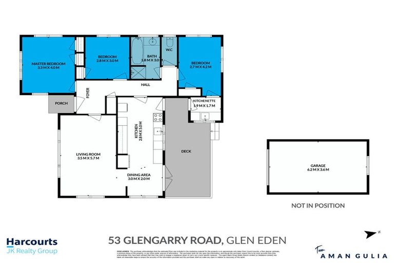 Photo of property in 53 Glengarry Road, Glen Eden, Auckland, 0602