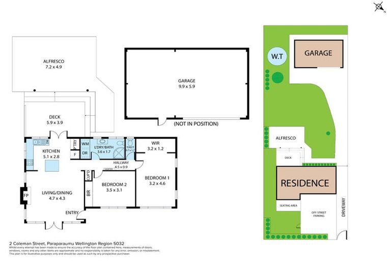 Photo of property in 2 Coleman Street, Paraparaumu, 5032