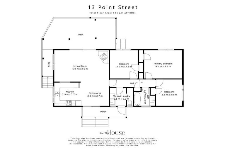 Photo of property in 13 Point Street, Raglan, 3225