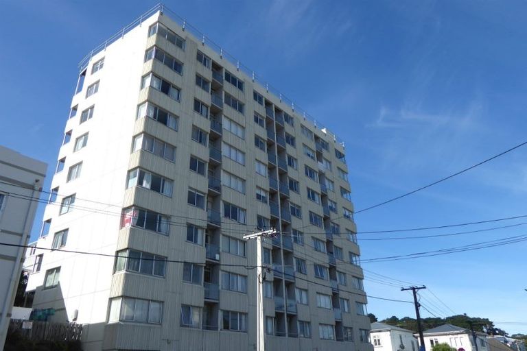 Photo of property in Melksham Towers, 203/131 Brougham Street, Mount Victoria, Wellington, 6011