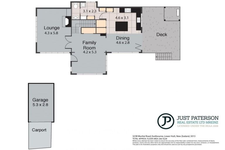 Photo of property in 325b Muritai Road, Eastbourne, Lower Hutt, 5013