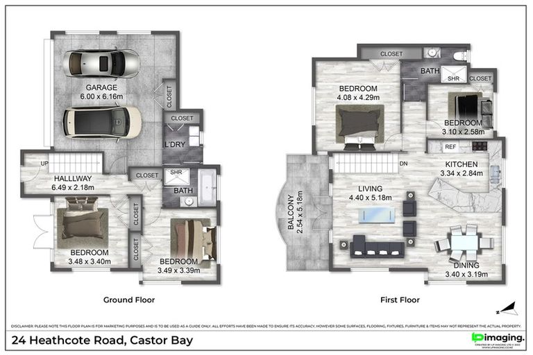 Photo of property in 2/24 Heathcote Road, Castor Bay, Auckland, 0620