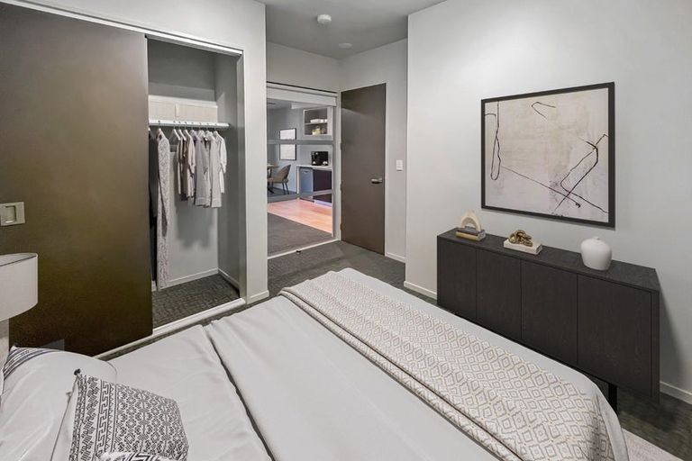 Photo of property in Revolucion Apartments, 211e/28 Torrens Terrace, Mount Cook, Wellington, 6011