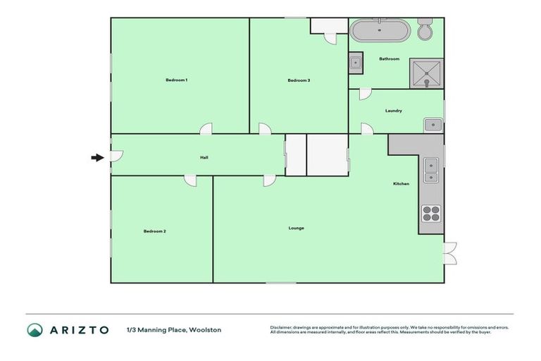 Photo of property in 1/3 Manning Place, Woolston, Christchurch, 8023