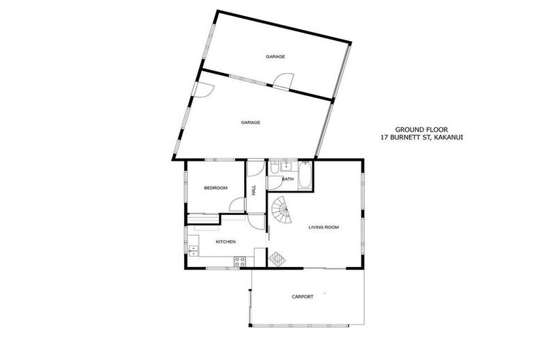 Photo of property in 17 Burnett Street, Kakanui, Oamaru, 9495