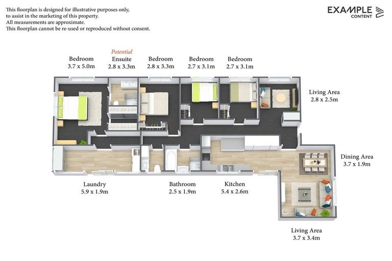 Photo of property in 7 Rosalind Street, Deanwell, Hamilton, 3206