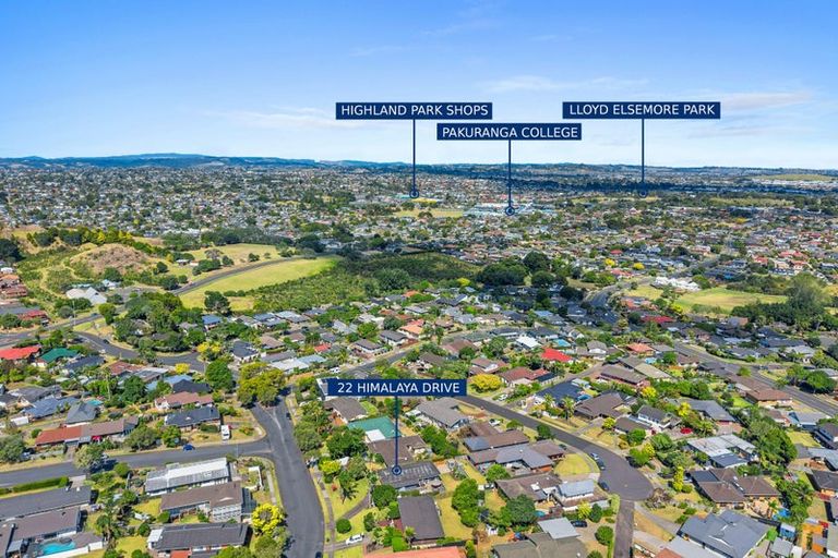 Photo of property in 22 Himalaya Drive, Half Moon Bay, Auckland, 2012