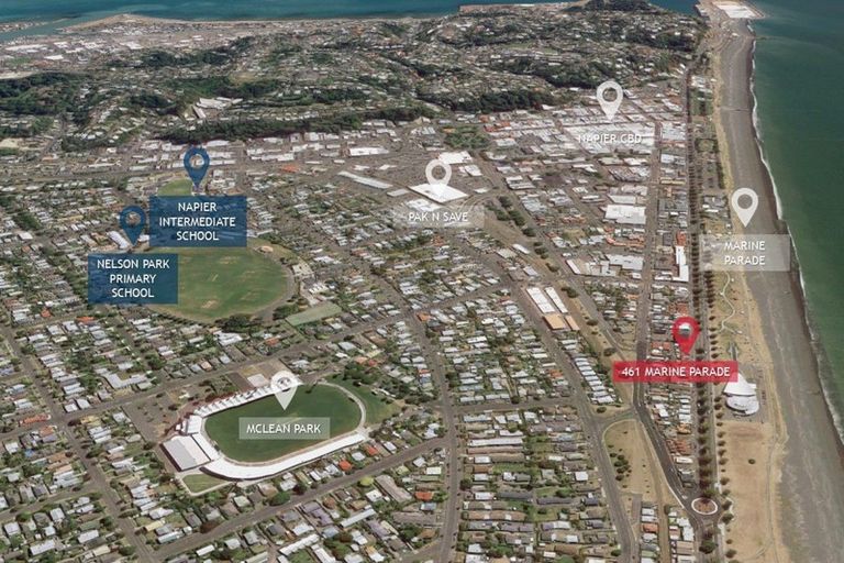Photo of property in 461 Marine Parade, Napier South, Napier, 4110
