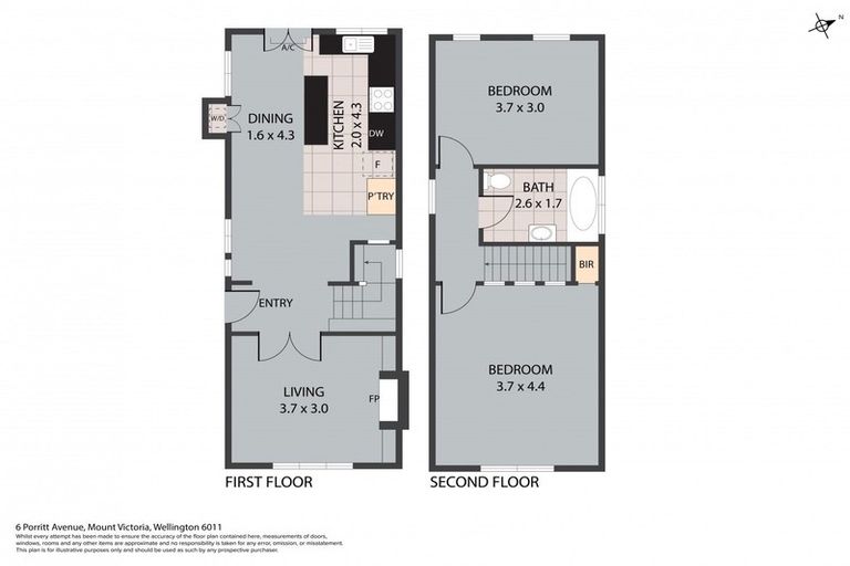 Photo of property in 6 Porritt Avenue, Mount Victoria, Wellington, 6011