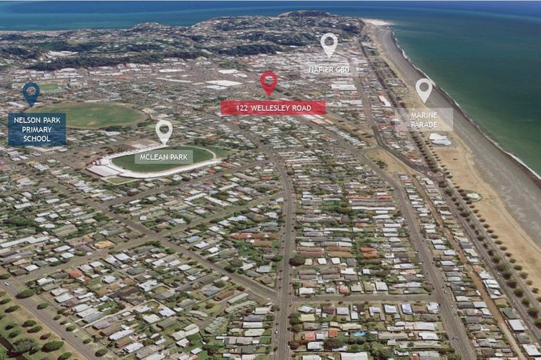 Photo of property in 122 Wellesley Road, Napier South, Napier, 4110