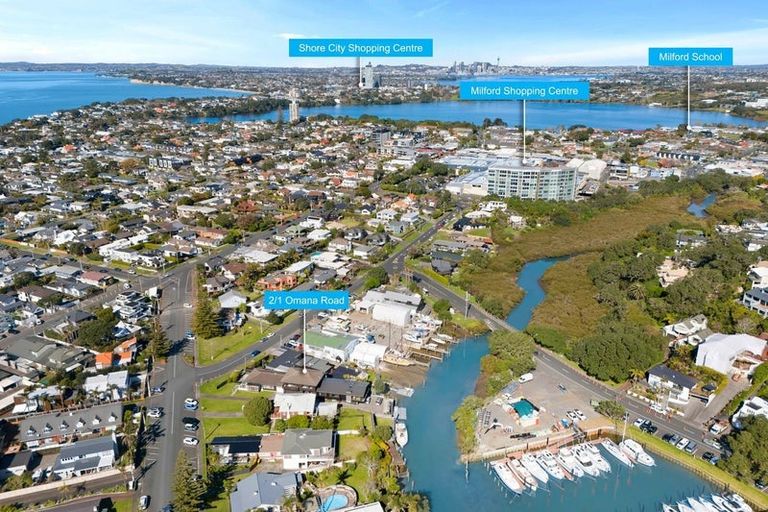 Photo of property in 2/1 Omana Road, Milford, Auckland, 0620