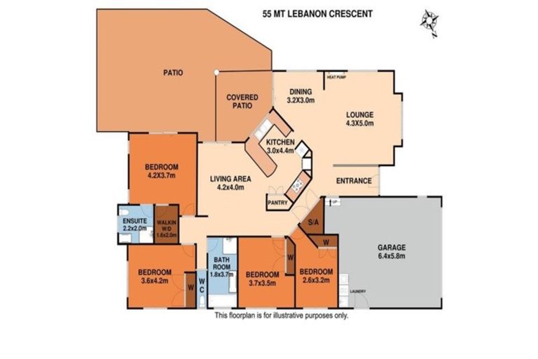 Photo of property in 55 Mt Lebanon Crescent, The Gardens, Auckland, 2105