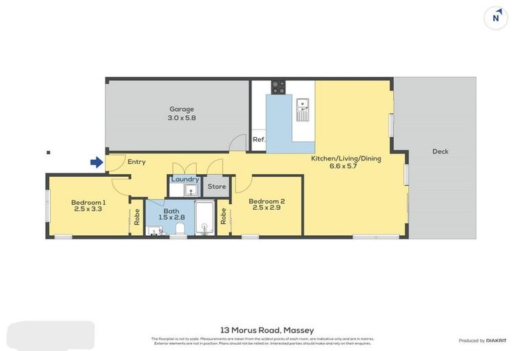 Photo of property in 13 Morus Road, Massey, Auckland, 0614