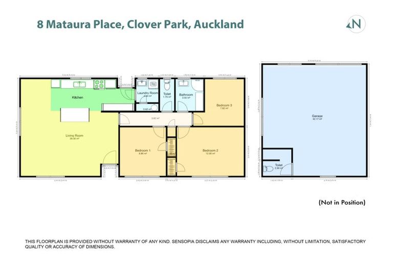 Photo of property in 8 Mataura Place, Clover Park, Auckland, 2019