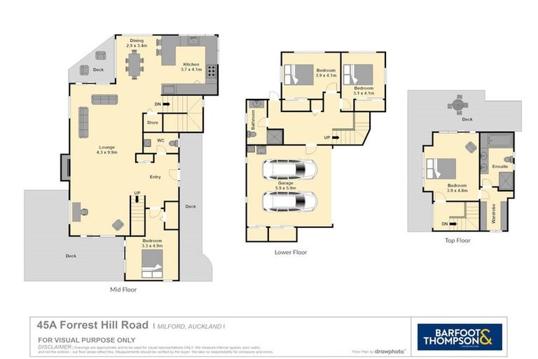 Photo of property in 45a Forrest Hill Road, Milford, Auckland, 0620