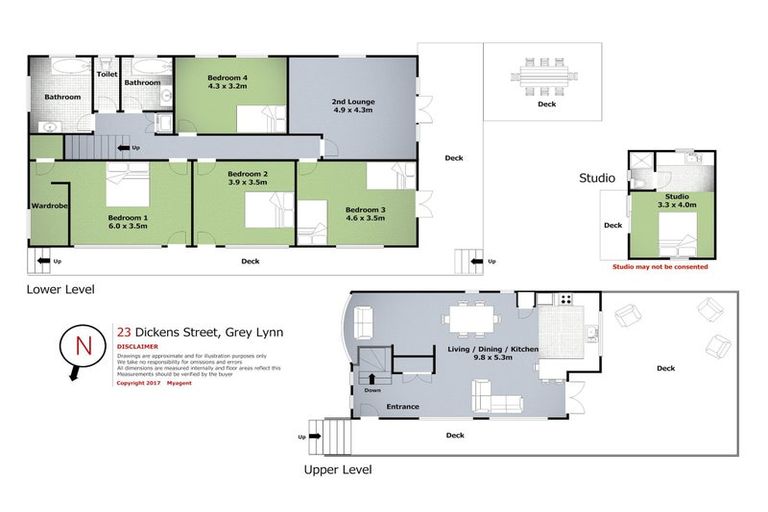 Photo of property in 23 Dickens Street, Grey Lynn, Auckland, 1021