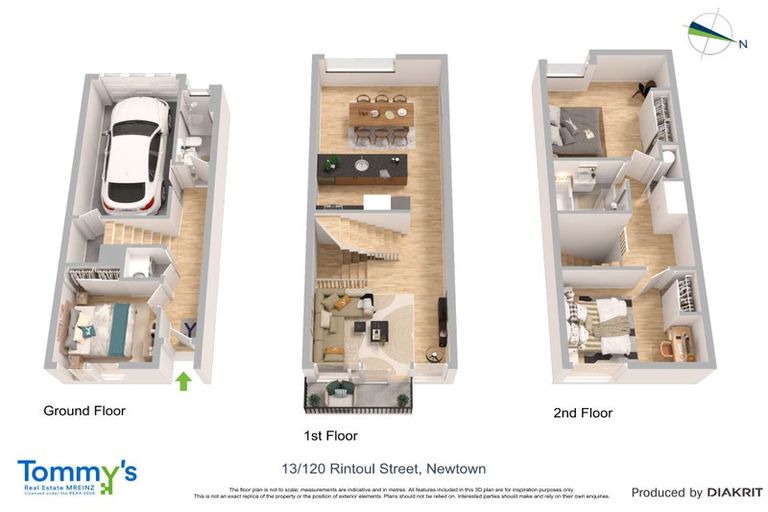 Photo of property in The Altair, 13/120 Rintoul Street, Newtown, Wellington, 6021