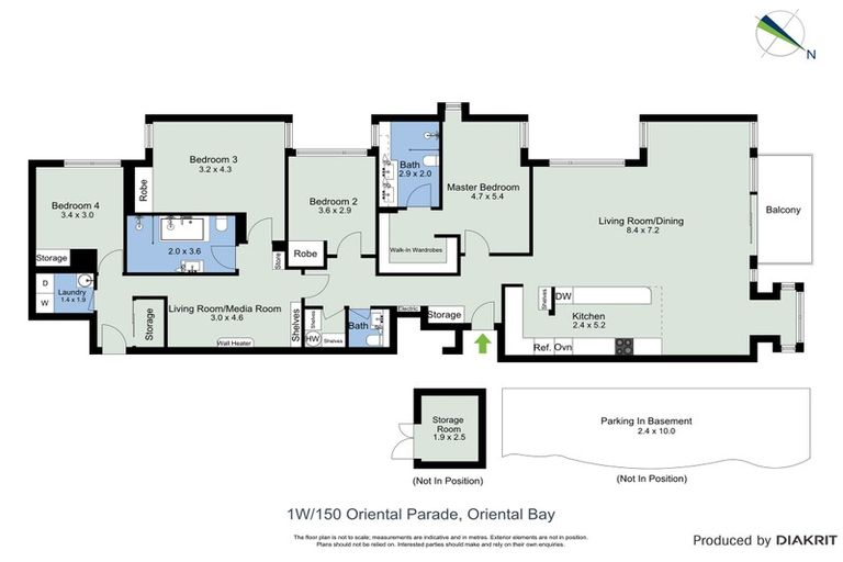 Photo of property in 1w/150 Oriental Parade, Oriental Bay, Wellington, 6011