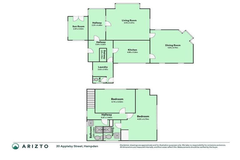 Photo of property in 20 Appleby Street, Hampden, 9410