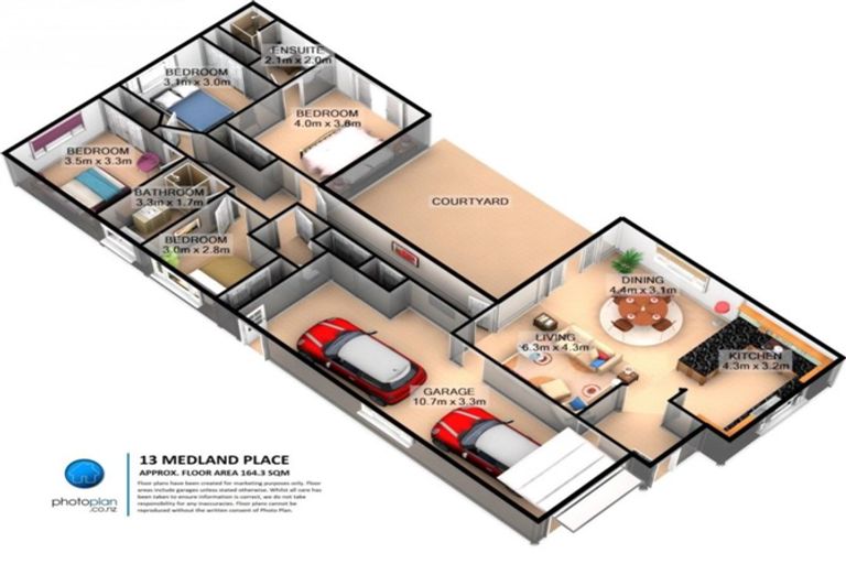 Photo of property in 13 Medland Place, Chartwell, Hamilton, 3210